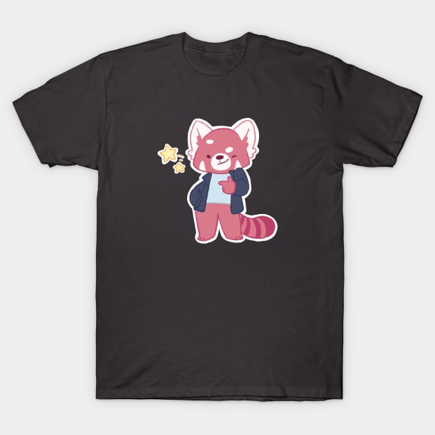 Cool Red Panda T-Shirt by electricgale